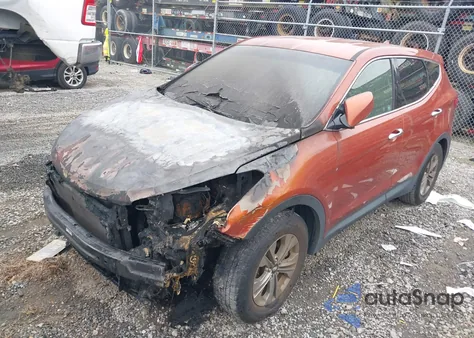 2016 Hyundai Santa Fe Sport 2.4L z USA, uszkodzony, nr VIN 5XYZT3LB0GG318654